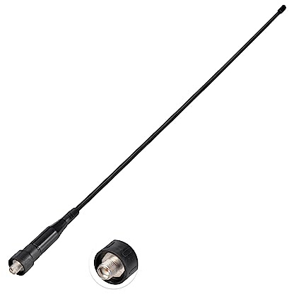 Eightwood Dual Band VHF UHF Ham Radio Antenne 136-174MHz/400-470MHz Zwei-Wege Radio Antenne benutzt für Ham Radios Baofeng UV-82 UV-5R HYT Walkie Talkie