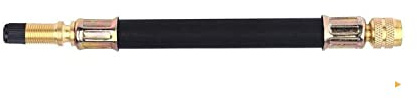 Movilideas - Extensión de Válvula de Neumático de 19cm Extensor de Válvula de Aire de Goma Prolongador de Válvula Alargador de Válvula de Neumático para Moto Camión Caravana