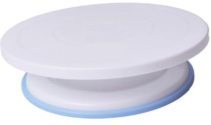 Zerodeko 1 Satz 6St Backspatel backutensilien Back zubehör Zuckerguss-Spatel Zuckerguss glatter Kuchen Backzubehör Backschaber Spiral- Montagetisch Drehscheibe rotieren