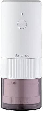Portable & Automatic Coffee Grinder with Light USB Rechargeable Portable Electric Coffee Grinder