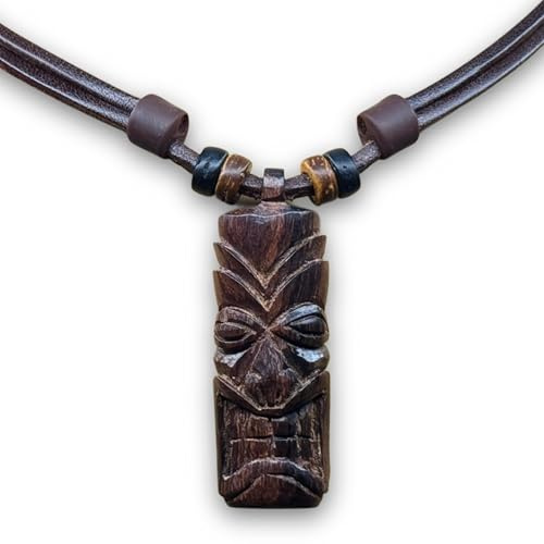 HANA LIMA Surferkette Tiki Tikikette Neuseeland Lederkette Surferhalskette