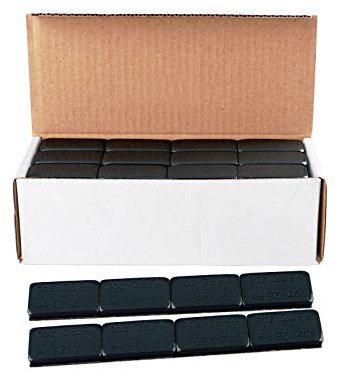 YIZBAP Wheel Weights Black 1oz, 72 oz/Box, 72pcs, with Strong Black Adhesive. 1 Ounce Stick on Wheel Weights for Cars, Trucks, SUVs, Motorcycle, and Others