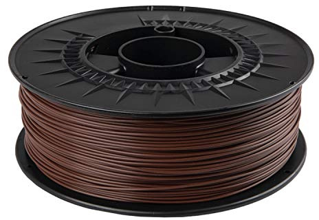 super-filament PLA Filament PRO 1.75 mm 1kg für 3D Drucker ähnl. RAL Farben (Mahagonibraun RAL 8016)