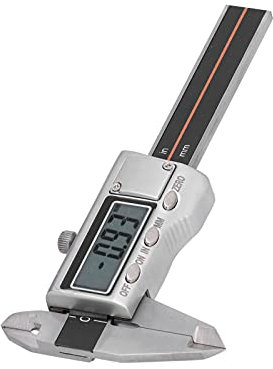 Digitaler Messschieber 0-50Mm Tragbare Mini Digitale Verschleißfestigkeit Rost Reisetasche Schmuck Archäologische Dickenmesser Winkellineal Industrielles Messwerkzeug,Winkelmessschieber