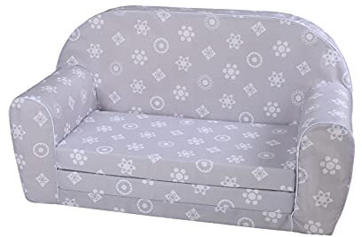 Knorrtoys 68485 Kindersofa-Royal Grey, grau