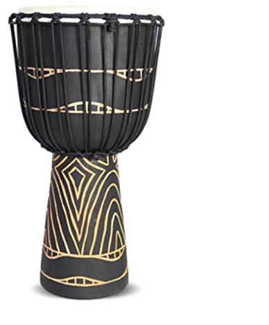 FLFL Djembe 10-Zoll-Djembe-Ziegenleder Klatschen Djembe Djembe Kind Anfänger Erwachsene Tamburin-Instrument