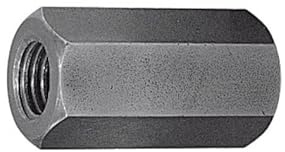 Langmutter,Verbindungsmutter,Stangenmutter M8x20 blank; 500 Stk