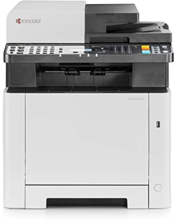 Kyocera Ecosys MA2100cwfx/Plus - Stampante laser a colori multifunzione Wi-Fi, scanner fotocopiatrice, fax, duplex, USB 2.0 e stampa mobile, con 3 anni di servizio completo on-site