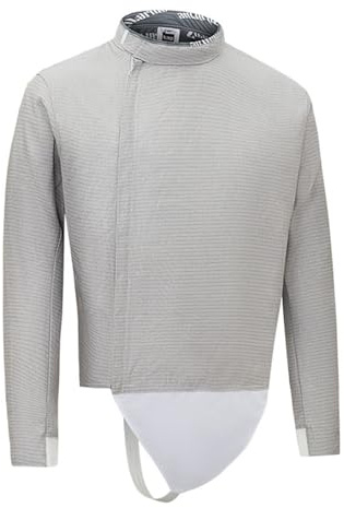 DJJYCTNM Chaqueta de Sable Eléctrica para Esgrima, Cojo de Sable de Acero Inoxidable para Hombres y Mujeres, No Lavable (Color : Left Hand, Size : 38#)