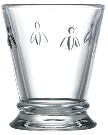 La Rochère Wasserglas Abeille Biene 260ml - 6er Set