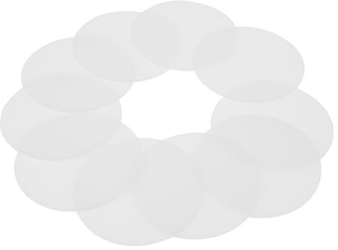 TOKIDNY 20stücke Teiliges Diffusionsplatten Stabilem Pc Downlight-diffusor Blendfreies Leuchtenschirm-zubehör Einfache Montage Für Tischlampen Kronleuchter Diy-lichtgestaltung