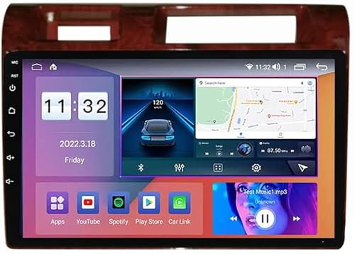 Autoradio touchscreen Android 12.0 per La-Nd C-Ruiser LC 2007-2020 Navigazione satellitare GPS 9'' Touchscreen Lettore multimediale DVD Ricevitore FM BT Supporto 4G 5G con Wifi SWC DSP Carplay M150S