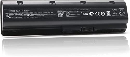 10.8V 5200mAh 6Cell MU06 MU09 Laptop Battery Compatible for HP Pavilion G6 G7 G62 G72 G4/2000 Notebook PC/DV6 DV7 DM4/Compaq Presario CQ32 CQ42 CQ43 CQ56 CQ57 CQ62 Series