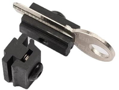 Vertical Key Clamp (1 Set), Black Hardened Metal with Precision Tooth Opening for Efficient Auxiliary Positioning and Securing