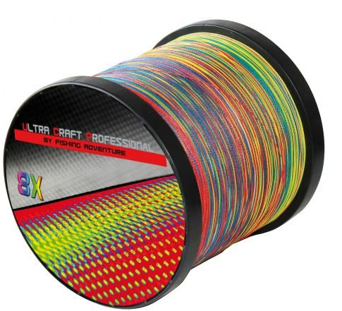 Team Norway Ultra Craft Professional 8X PE Line Multicolor - 100 Meter - 0,10mm / 12,3 kg
