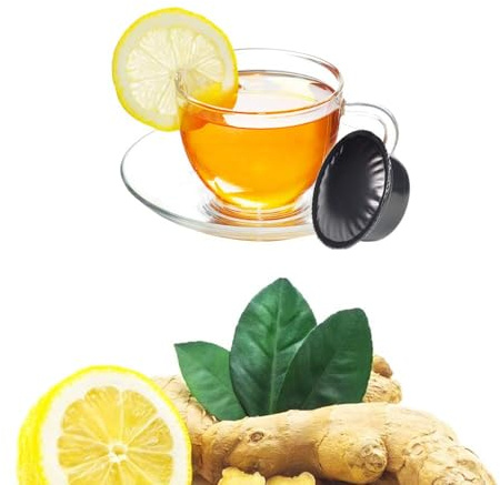Capsule Tisana Zenzero e Limone Compatibili con Lavazza A Modo Mio (10)