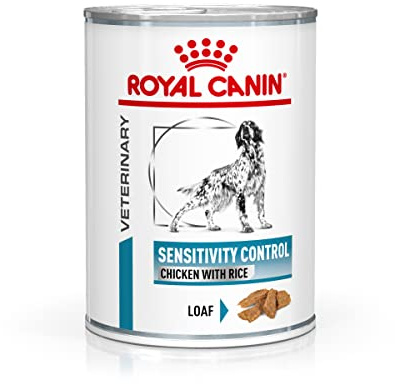 ROYAL CANIN Veterinary Sensitivity Control Mousse | 12 x 410 g | Diät-Alleinfuttermittel für Hunde | Zur Unterstützung der Verdauung und bei Futtermittelallergien | Mit EPA/DHA