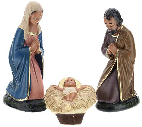 Holy Family Set, for 15 cm Arte Barsanti Nativity in Colored Plaster