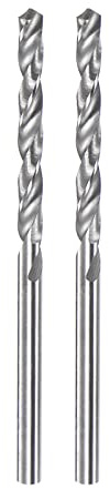 QUARKZMAN 2 Stück Holzspiralbohrer, Holzbohrer 2 mm, Professional C3/K10 | Metallbohrer, Spiralbohrer Wolfram Karbid Präzision für Metall, Holz und Kunststoff