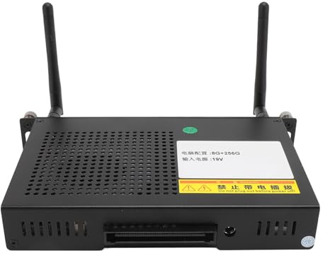 Computadora Pequeña, PC Pequeña 12.a 13.a Generación Procesador Móvil 8GB DDR4 256GB SSD para el Hogar (CPU para I5 1340P 180 * 120 * 30mm)