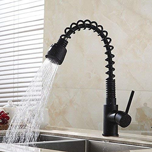 Spültischarmatur, Küchen-/Badezimmer-Spültischarmatur, Spültisch-Mischbatterie, Küchen-/Badezimmer-Spültischarmatur, auslaufsicher, spart Wasser im Bad, komplett aus Chrom, heiß und kalt, komfortabl