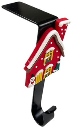 Weihnachtsstrumpf Halter Für Kamin Deko Weihnachten, Weihnachtsstrümpfe Kamin Halterung, Christmas Stocking Holder, Weihnachtssocken Zum Aufhängen, Metal Kaminhaken Für Kaminsims Weihnachtsdeko