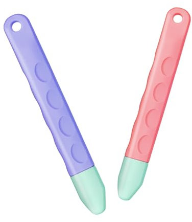 2 penne per tablet per bambini, adatte ai bambini, per touchscreen, tablet, pennino capacitivo, pennino touch screen, in morbido silicone per bambini, tablet e smartwatch