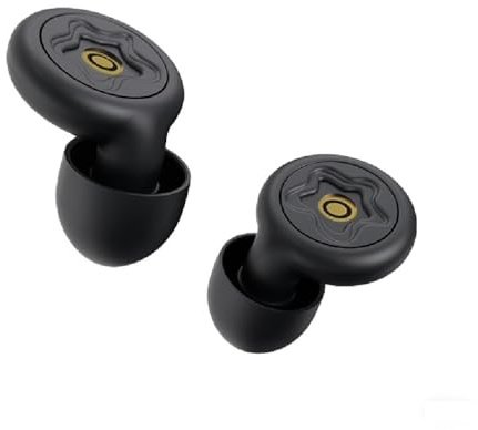 ThamesComforts Ear Plugs - 45dB Noise Cancelling, earplugs with 6 Custom Fit Tips (S/M/L), sleep ear plugs Perfect for Travel, Concerts, Work & Nightlife