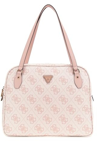 GUESS Travel Tote Rose Water Logo