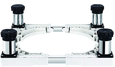 Soporte MóVil Universal para Secadora Base para lavadora y mueble, ajustable para electrodomésticos, base para frigorífico y congelador, ancho/largo: 40-65 cm, altura: 14-17 cm, soporte univ