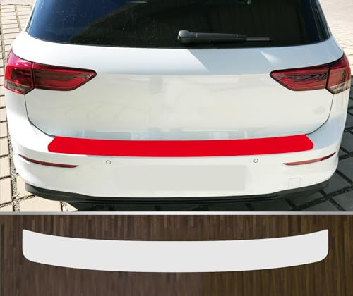 kompatibel mit VW Golf 8 Limousine ab 2019 Lackschutzfolie Ladekantenschutz transparent