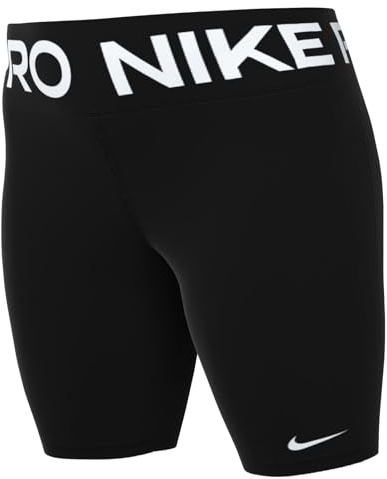 Nike Donna Pantaloncini, Nero, Bianco, L