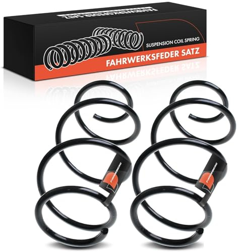 Frankberg 2x Federn Fahrwerksfeder Vorderachse Kompatibel mit 1er F20 F21 2010-2020 2 F23 F22 F87 2013-2020 3er F30 F31 F35 F80 2011-2019 Replace# 31336851715