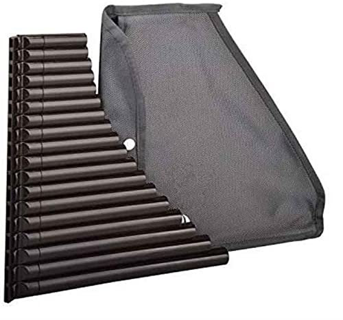 TSTS Panflöte Instrument 18 Pfeifen Umweltfreundliche C-Ton-Panflöte Für Anfänger, Einfaches Lernen