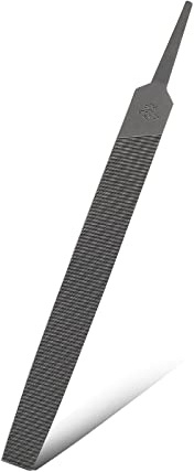 Bivethoi Lime plate moyenne de 15,2 cm, en acier à haute teneur en carbone, double dents de coupe à une main, sans poignée, convient pour le bois, le métal, l'affûtage