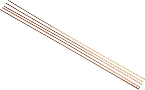 ROTHENBERGER Industrial Kupfer-Hartlot für Rohrleitungsverbindungen, Dachrinnen, Spenglerarbeiten aus Kupfer - 35607, 2x333 mm (Packung mit 5)