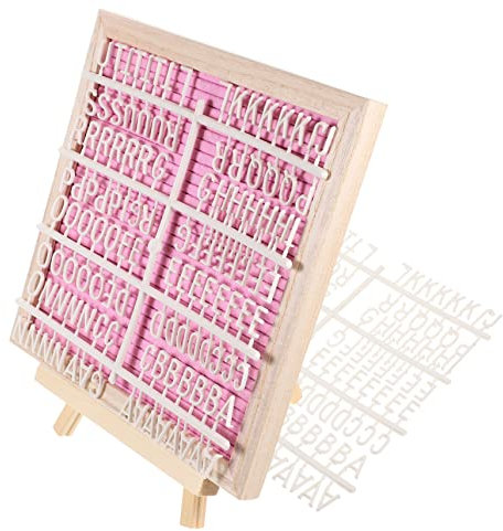 Operitacx Filz-buchstabentafel Diy-nachrichtentafel Mit Buchstaben Zum Stecken Nachrichtentafel- Praktische Filztafel Für Haus Und Büro