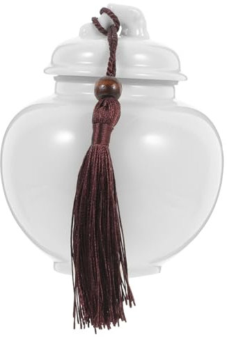 Générique Pot de miel vide de 420 ml avec couvercle en porcelaine pour le stockage du thé des bonbons de la confiture
