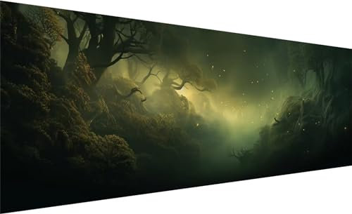 Furcht Diamond Painting Groß XXL 270x90cm, Diamond Painting Set Basteln Erwachsene, 5D DIY Nacht Diamant Painting Bilder Erwachsene, Diamond Painting Großes für Geschenk Home Wand Deko Aesthetic F-4
