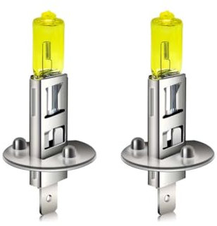 SOFOC H1 Lampe P14.5S 24V 100W Hellgelb 4000K Scheinwerfer Frontnebelscheinwerfer 1500Lm +30% Helligkeit Direkter Ersatz Halogen 2Pcs