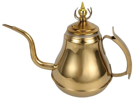 Amosfun Teekannen-teesieb 1 2 L Für Den Herd Wasserkocher Aus Edelstahl Für Tee Und Blumentee
