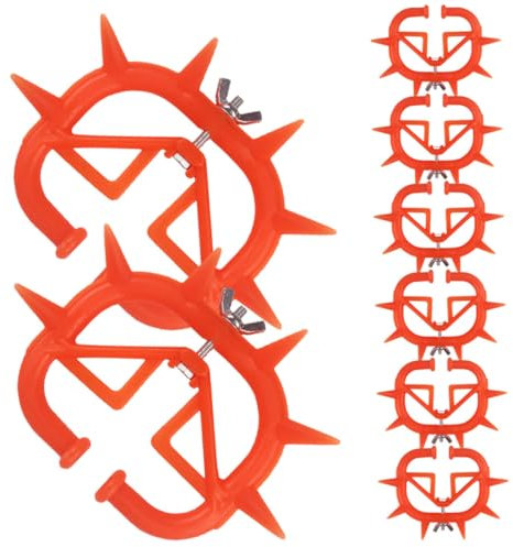 BESPORTBLE 8stücke Nasenklammer Für Kälberabsetzer Viehbedarf Entwöhnungswerkzeug Für Rinder Und Kühe Kleine Entwöhnungsklammer Landwirtschaftliche Bedarfsartikel