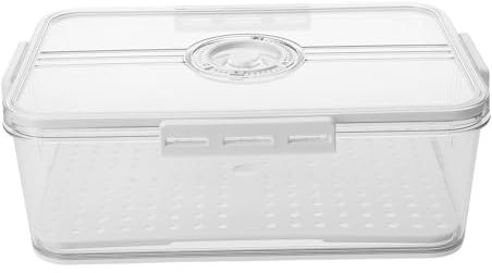 PHENOFICE Contenitore Pane Registrazione Ermetico Per Pane Fresco Organizer Plastica Riutilizzabile