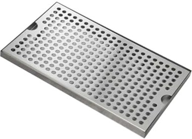 Beer Drip Tray Beer Drip Tray, Stainless Steel Kegerator Drip Tray Counter Top Bar Drip Tray for Home Brew Bar Pub/30 * 17.5 * 5Cm