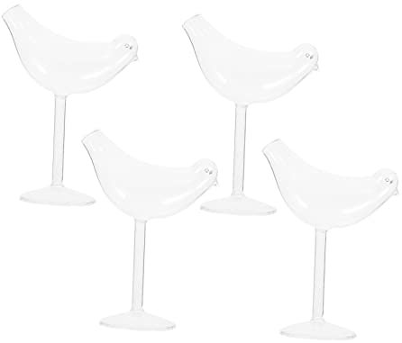 LIFKOME Bicchiere Da Vino A Forma Di Contenitore Per Distillati in Coppa Per Cocktail E Bevande Per Uso Domestico