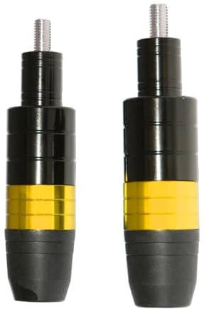 2 Stück Sturzpads Motorrad für Honda CB650R, Robuster Sturzschutz für Rahmen & Auspuff, Crash Pads, Rahmenschützer, Motorgleiter, Absturzschutz,Yellow