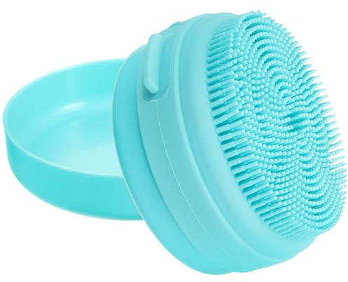 Gogogmee Porta Saponetta Schiumogeno Spazzola Bagno in Silicone Morbido per Massaggio e Pulizia Delicata, per Corpo e Adatto a Tutte le Pelli