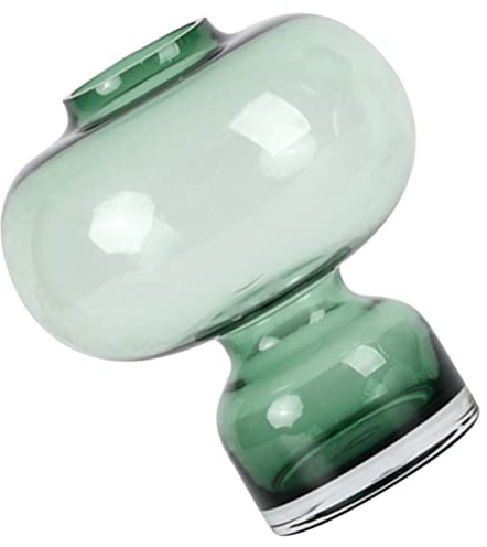 Zerodeko Blumenvasen aus Glas Zarte Vasendekoration Glasblumentopf für Haushalt Dekorative Blumenvase Blumenaccessoire für Viele Anlässe