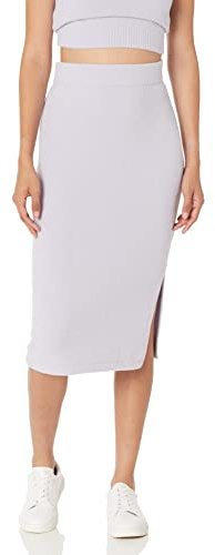 The Drop Jupe pull confortable Omari pour femme, violet poussiéreux, taille M