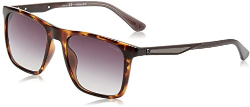 Police SPLF17 0978 SHINY DARK HAVANA 54/19/145 Herren Sonnenbrillen